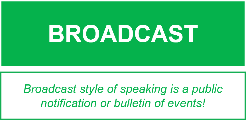 30d Website Home Page Speaking Style Broadcast